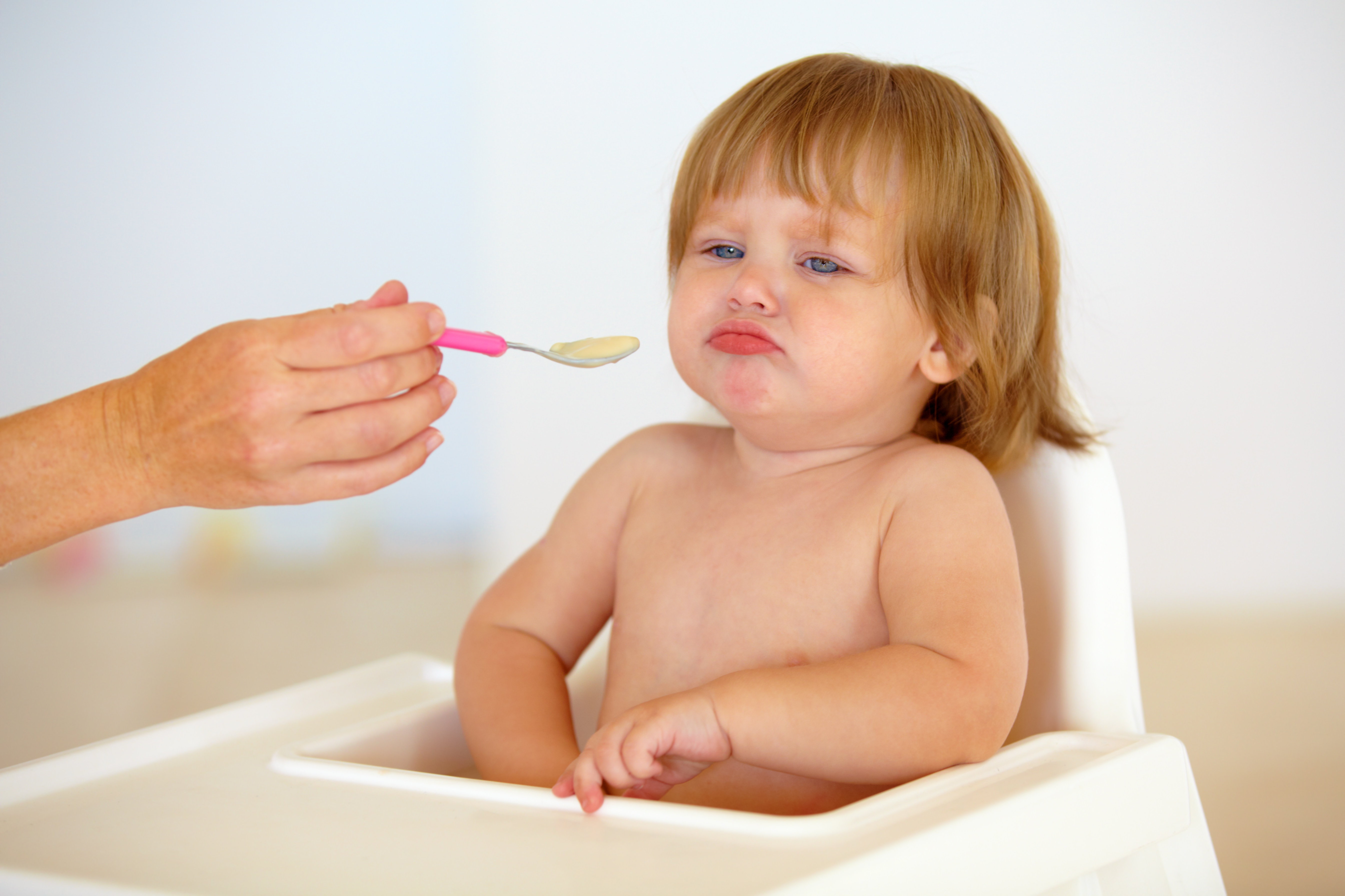 Lucy Upton insists that children should not be sitting in high chairs after they turn one