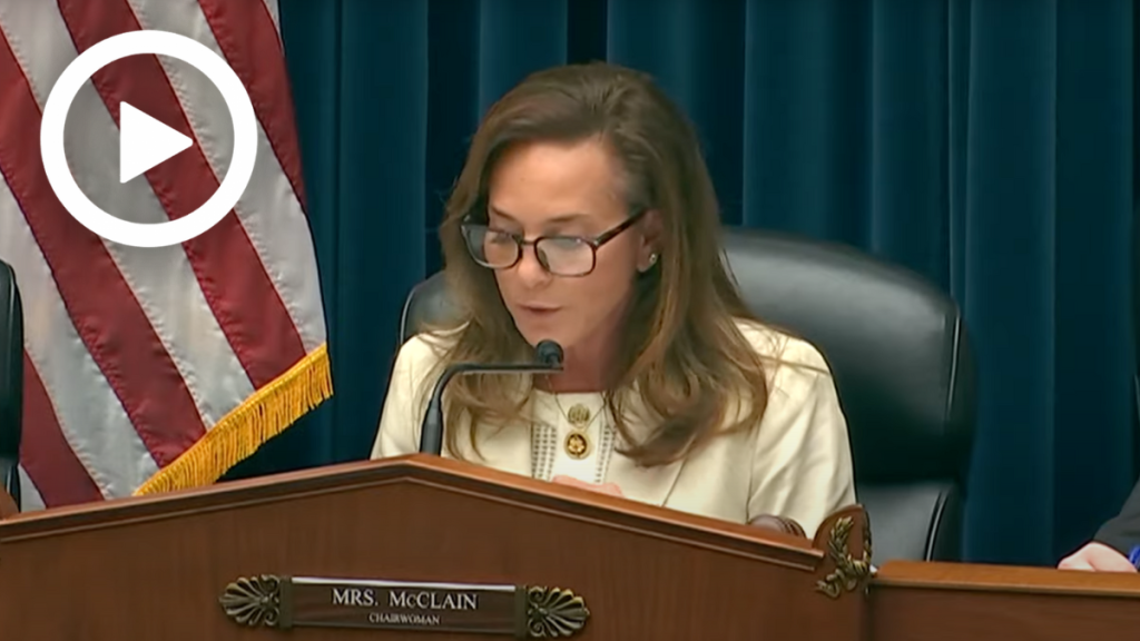 McClain: Strong commercial real estate is a critical part of local communities - US House Oversight and Accountability Committee