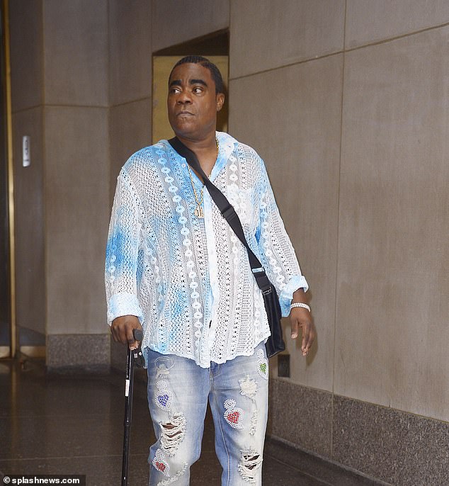 Comedian Tracy Morgan, 55, hit a weight loss plateau and said she 